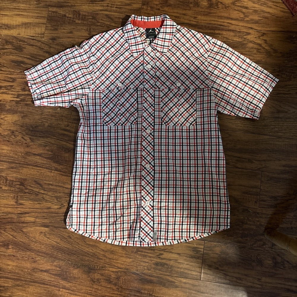 Rare Michael Jordan Mens Button Dress Shirt Medium